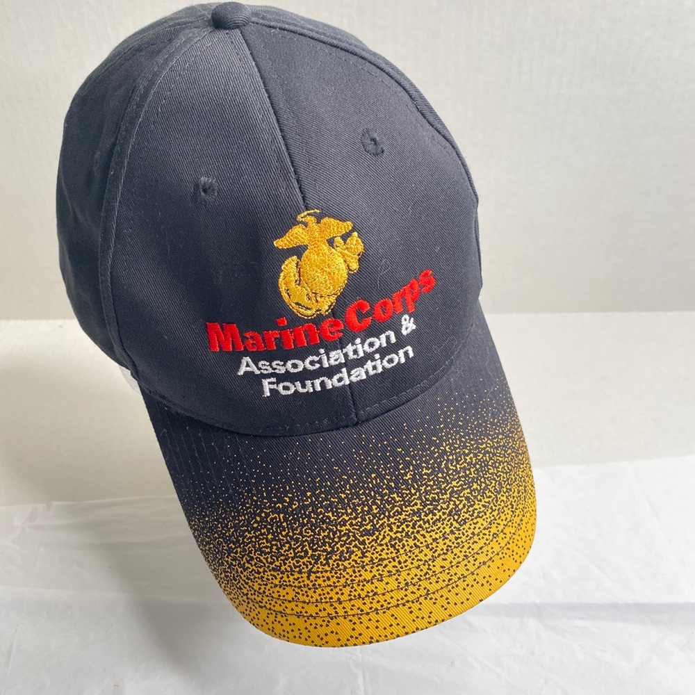 Marine Corps Association Baseball style Hat Adjustable with Velcro